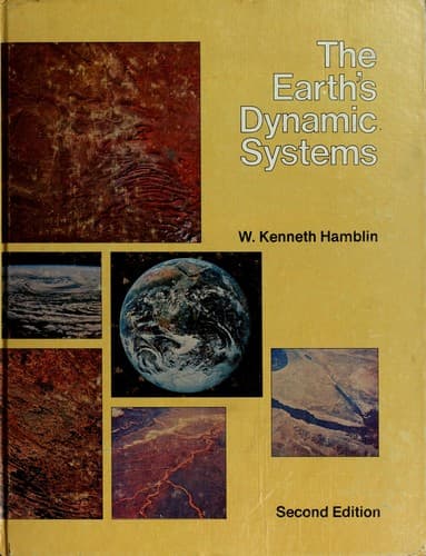 Tapa de The Earth's dynamic systems