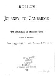 Tapa de Rollo's journey to Cambridge