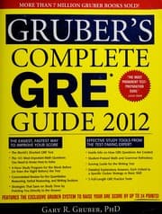 Tapa de Gruber's complete GRE guide 2012