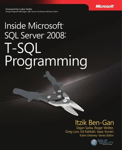 Tapa de Inside Microsoft SQL Server 2008