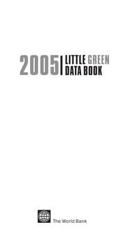 Tapa de The little green data book 2005