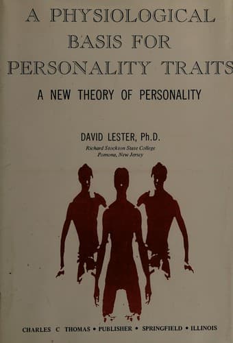 Tapa de A physiological basis for personality traits