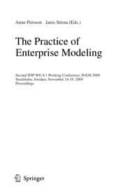 Tapa de The Practice of Enterprise Modeling