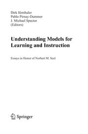 Tapa de Understanding models for learning and instruction