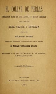 Tapa de El collar de perlas