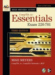 Tapa de Mike Meyers' CompTIA A+ guide