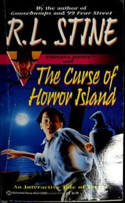 Tapa de Indiana Jones and the Curse of Horror Island (Find Your Fate Adventure)