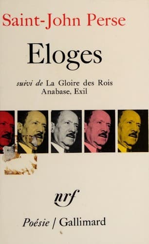 Tapa de Éloges.