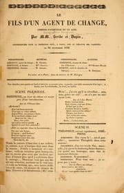 Tapa de Le fils d'un agent de change