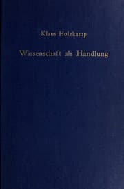 Tapa de Wissenschaft als Handlung