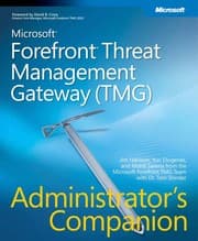 Tapa de Microsoft Forefront threat management gateway (TMG)