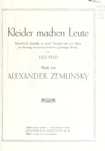 Tapa de Kleider machen Leute