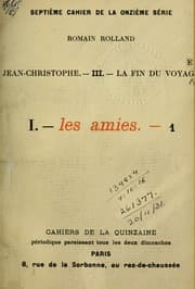 Tapa de Cahiers de la quinzaine