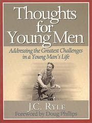 Tapa de Thoughts for Young Men (Reclaiming Christian Culture)