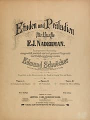 Tapa de Etuden und Präludien für Harfe