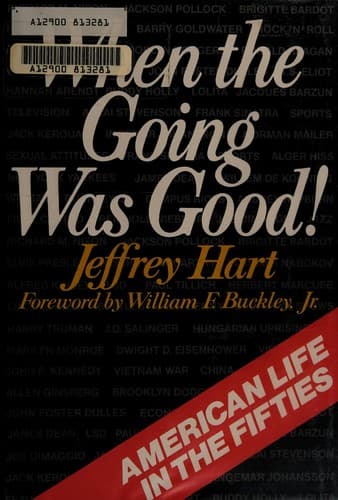 Tapa de When the Going Was Good