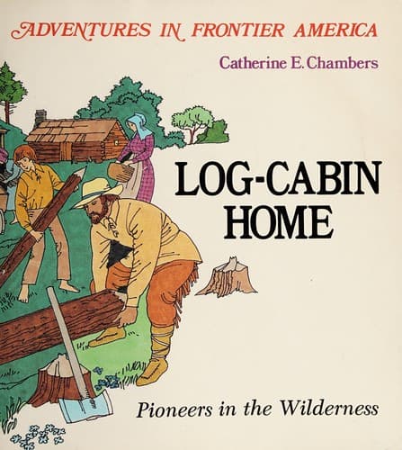 Tapa de Log-cabin home