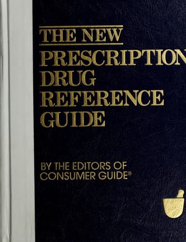 Tapa de New Prescription Drug Reference Guide