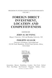 Tapa de Foreign Direct Investment, Location and Competitiveness