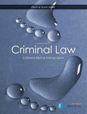 Tapa de Criminal law
