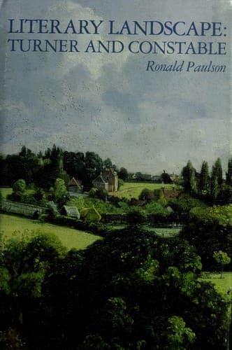 Tapa de Literary landscape, Turner and Constable