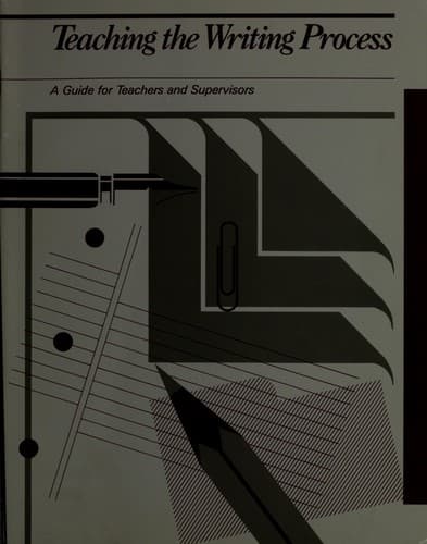 Tapa de Teaching the writing process