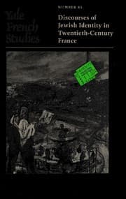 Tapa de Yale French Studies, Number 85
