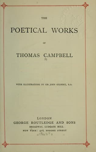 Tapa de Poetical works