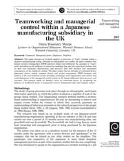 Tapa de Issues in teamworking