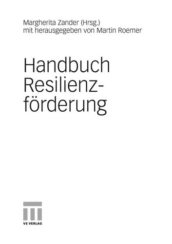 Tapa de Handbuch Resilienzfo rderung