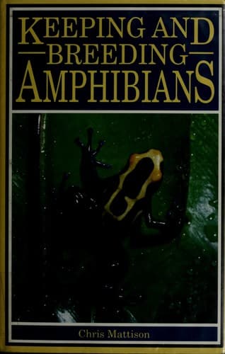 Tapa de Keeping and breeding amphibians