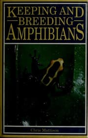 Tapa de Keeping and breeding amphibians