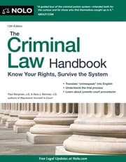Tapa de The criminal law handbook