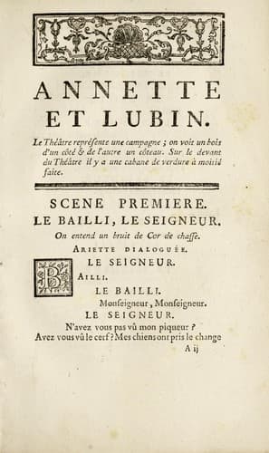 Tapa de Annette et Lubin