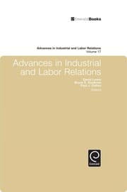 Tapa de Advances in industrial and labor relations