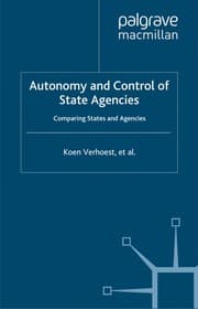 Tapa de Autonomy and control of state agencies