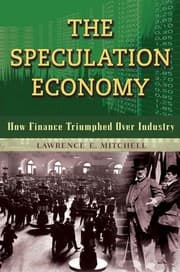 Tapa de The speculation economy