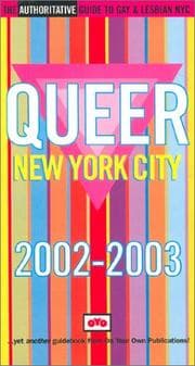 Tapa de Queer New York City 2002/2003