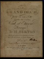 Tapa de Le Grand Deuil