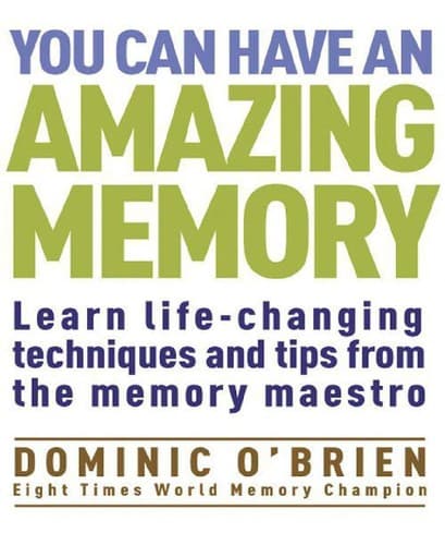 Tapa de You can have an amazing memory
