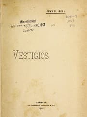 Tapa de Vestigios