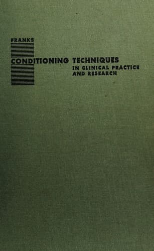 Tapa de Conditioning techniques in clinical practice and research
