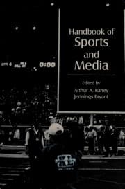 Tapa de Handbook of sports and media