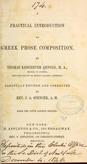 Tapa de A practical introduction to Greek prose composition