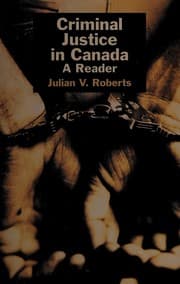 Tapa de Criminal justice in Canada