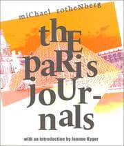 Tapa de The Paris journals