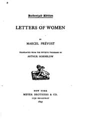 Tapa de Letters of women