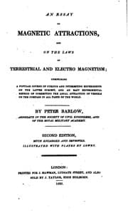Tapa de An essay on magnetic attractions