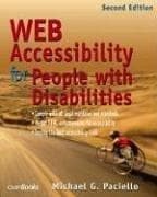 Tapa de Web accessibility for people with disabilities