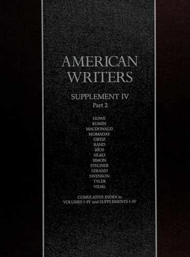 Tapa de American writers